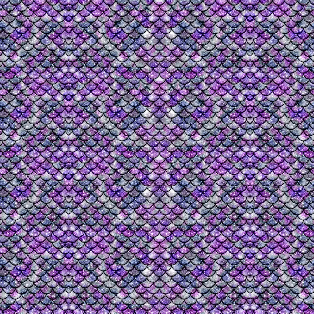 Vinyl Boutique Shop Craft Adhesive Small Scale Mermaid Tail Pattern Vinyl