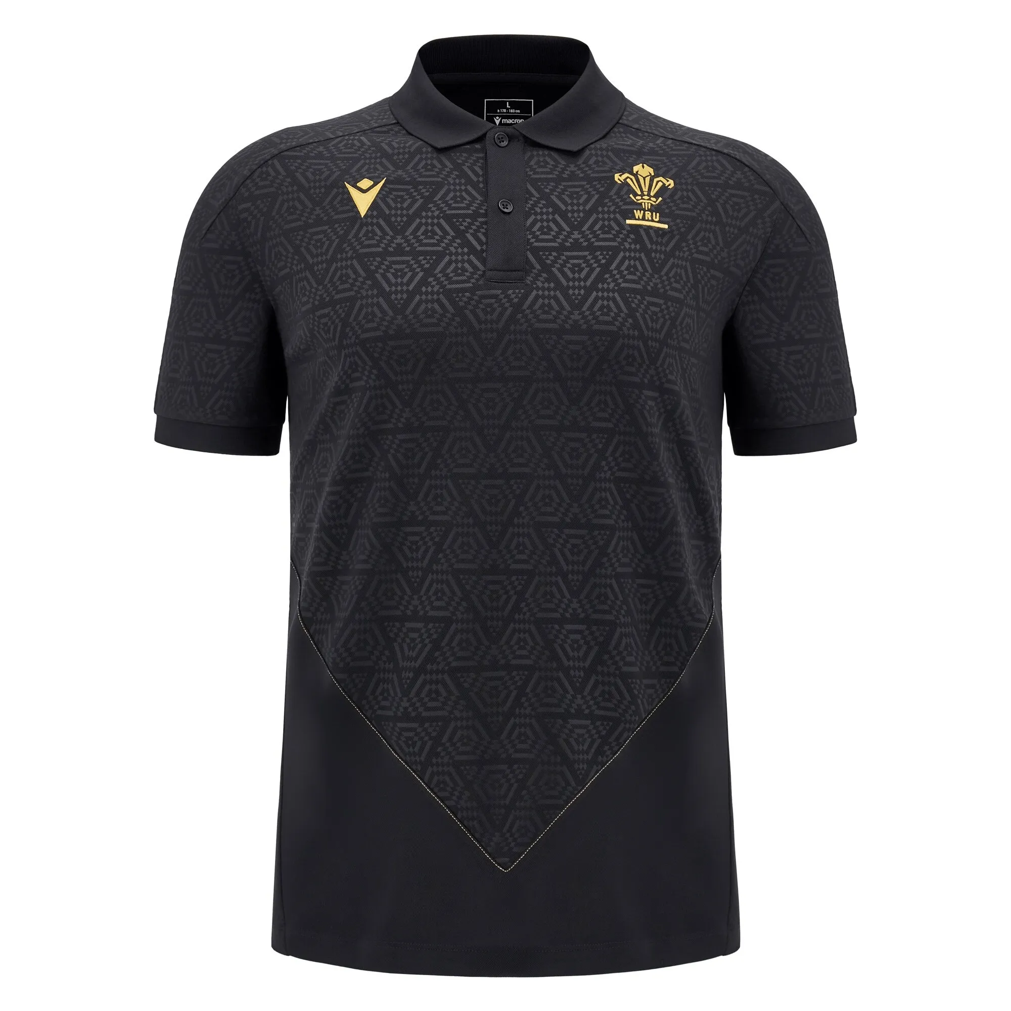 Wales 24/25 Travel Polo by Macron