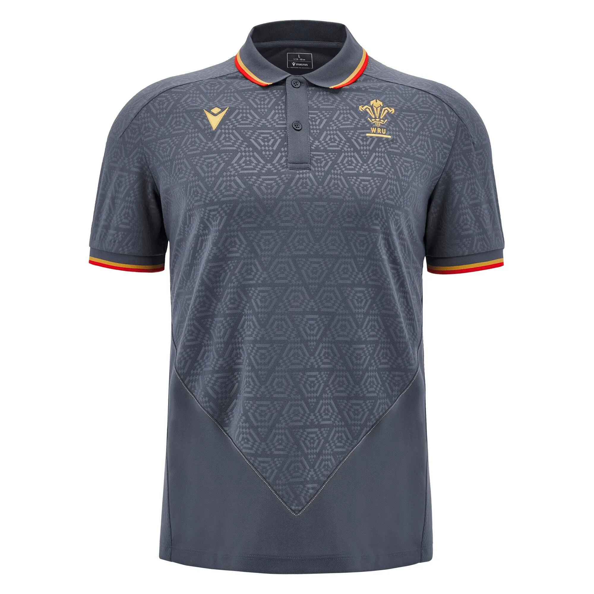 Wales 24/25 Travel Polo by Macron