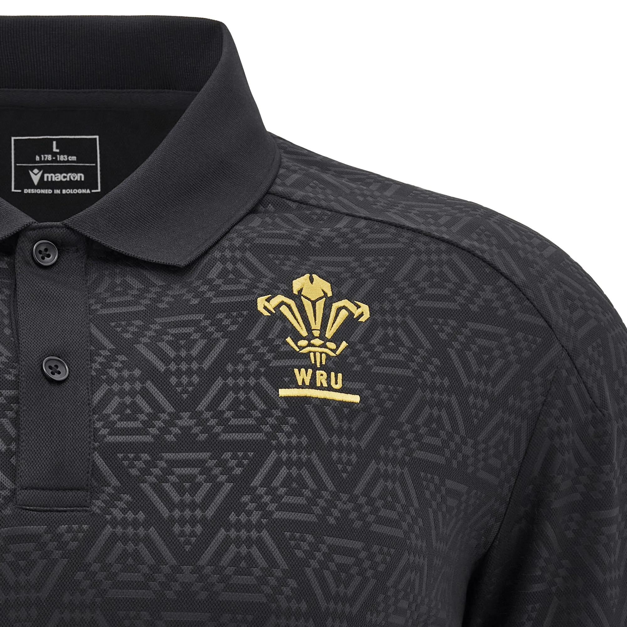 Wales 24/25 Travel Polo by Macron