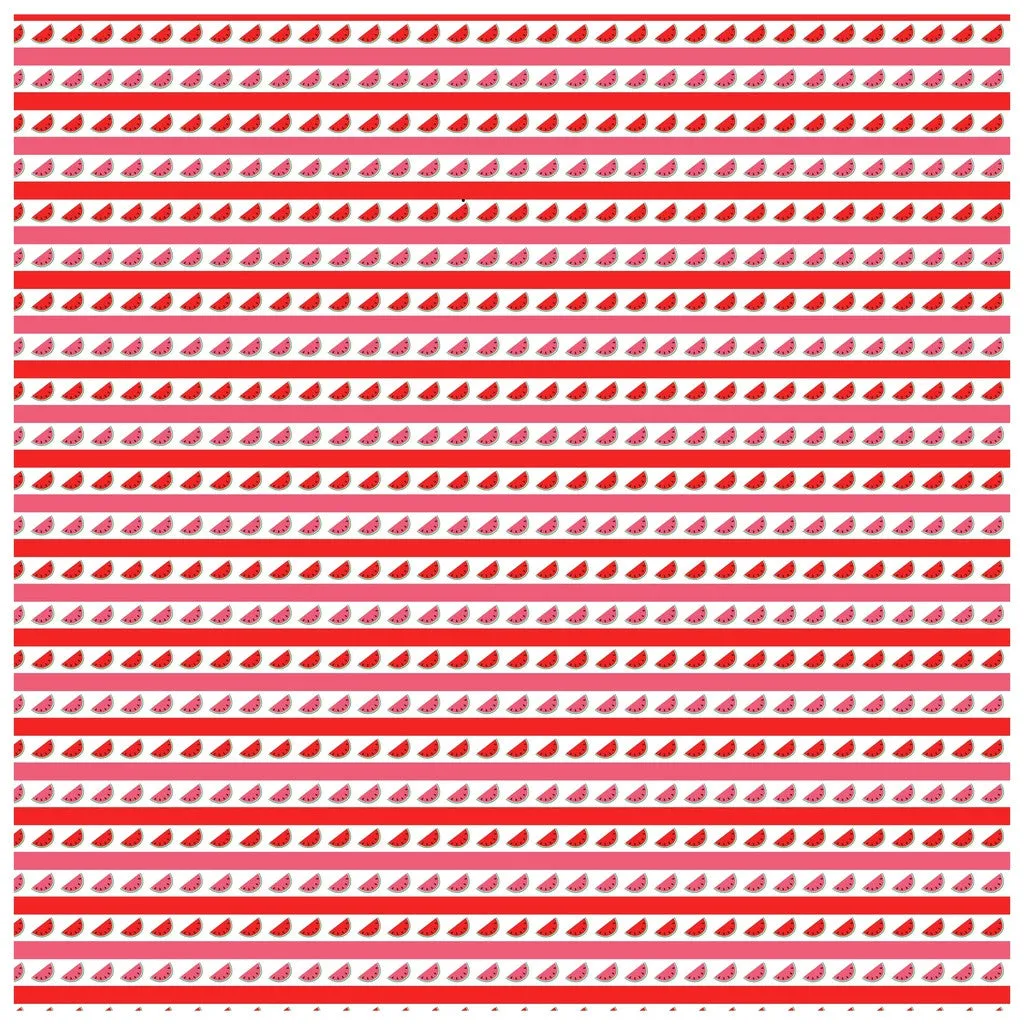 Watermelon Fruit Adhesive Vinyl Sheet