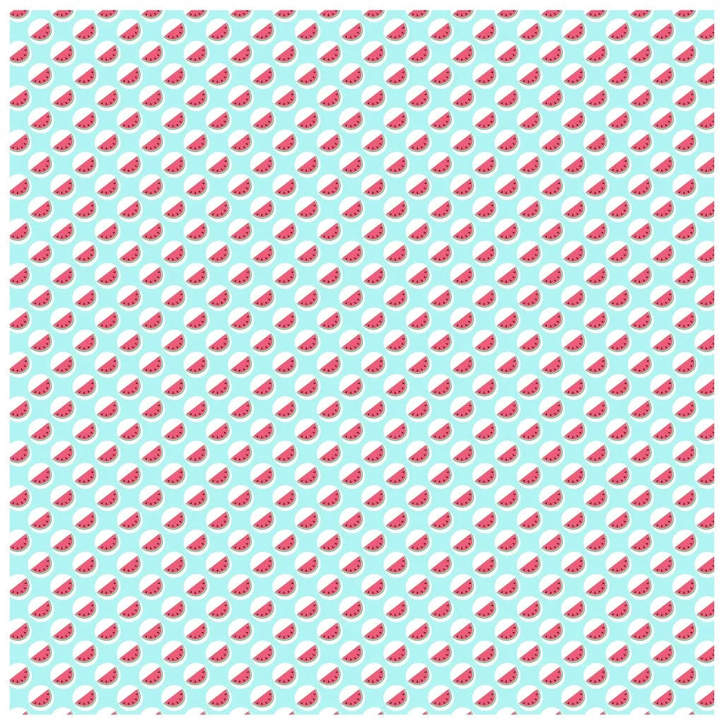 Watermelon Fruit Adhesive Vinyl Sheet