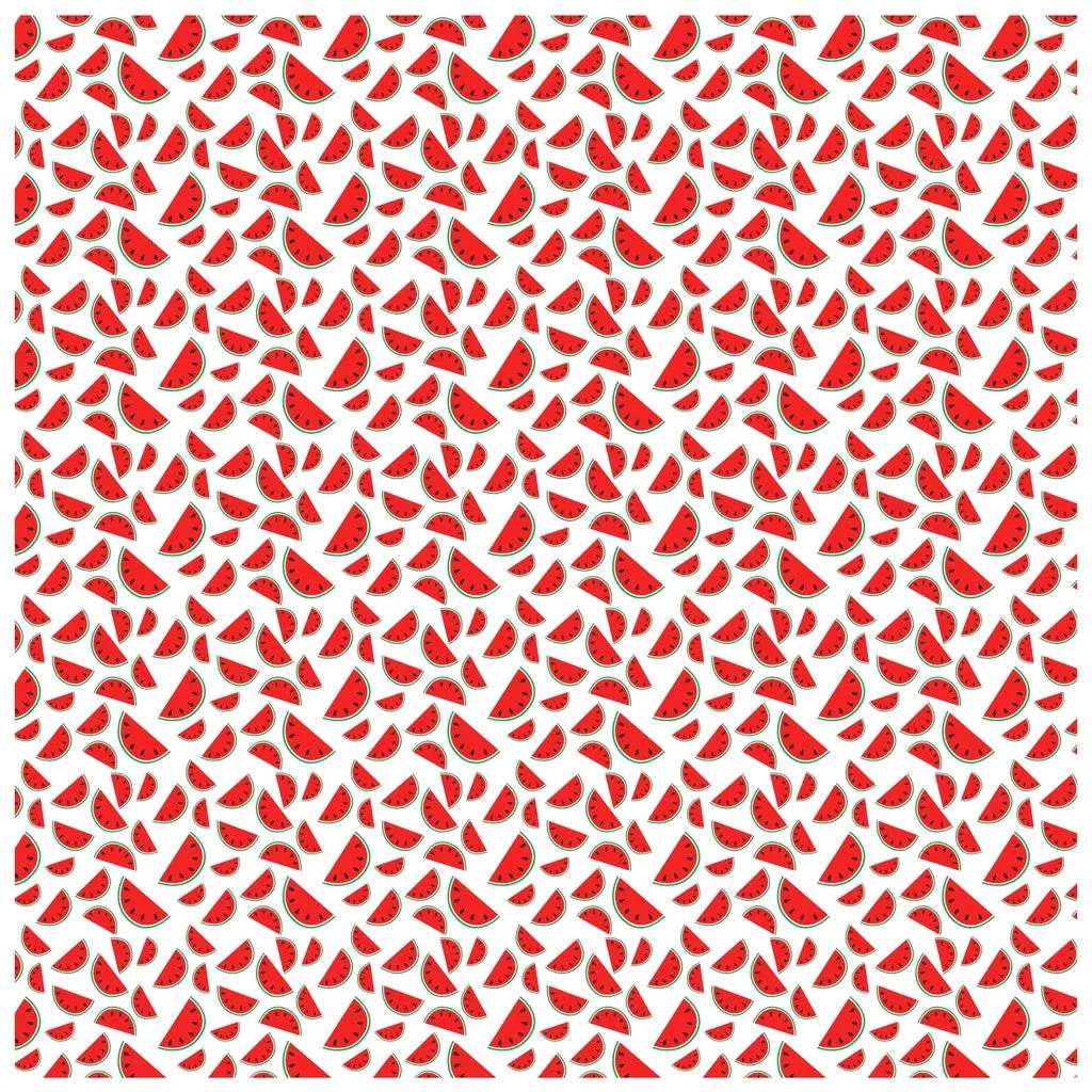 Watermelon Fruit Adhesive Vinyl Sheet