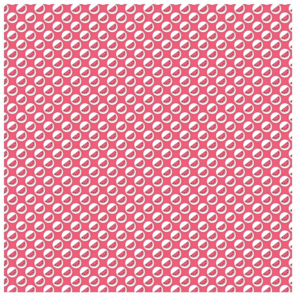 Watermelon Fruit Adhesive Vinyl Sheet