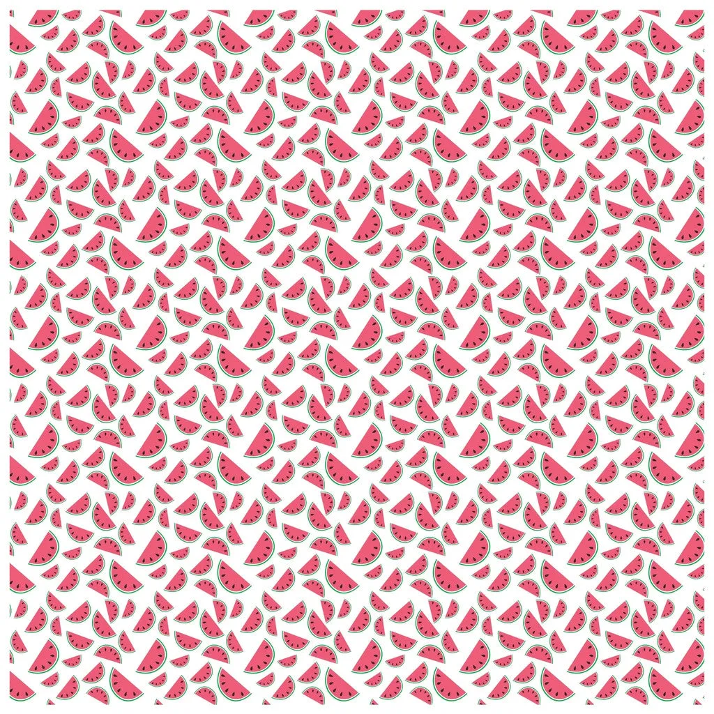 Watermelon Fruit Adhesive Vinyl Sheet