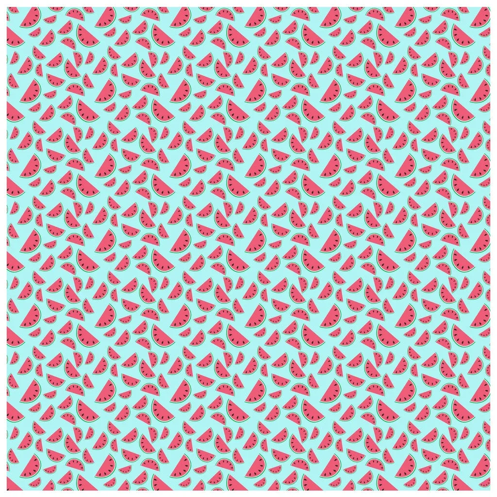 Watermelon Fruit Adhesive Vinyl Sheet