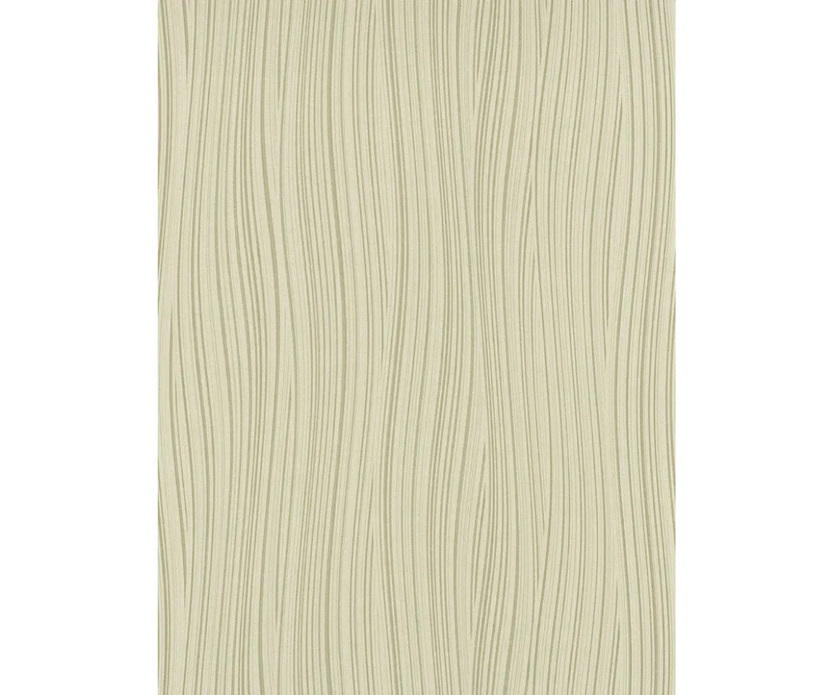 Wavy Lines Textile Textured Beige 5806-02 Wallpaper