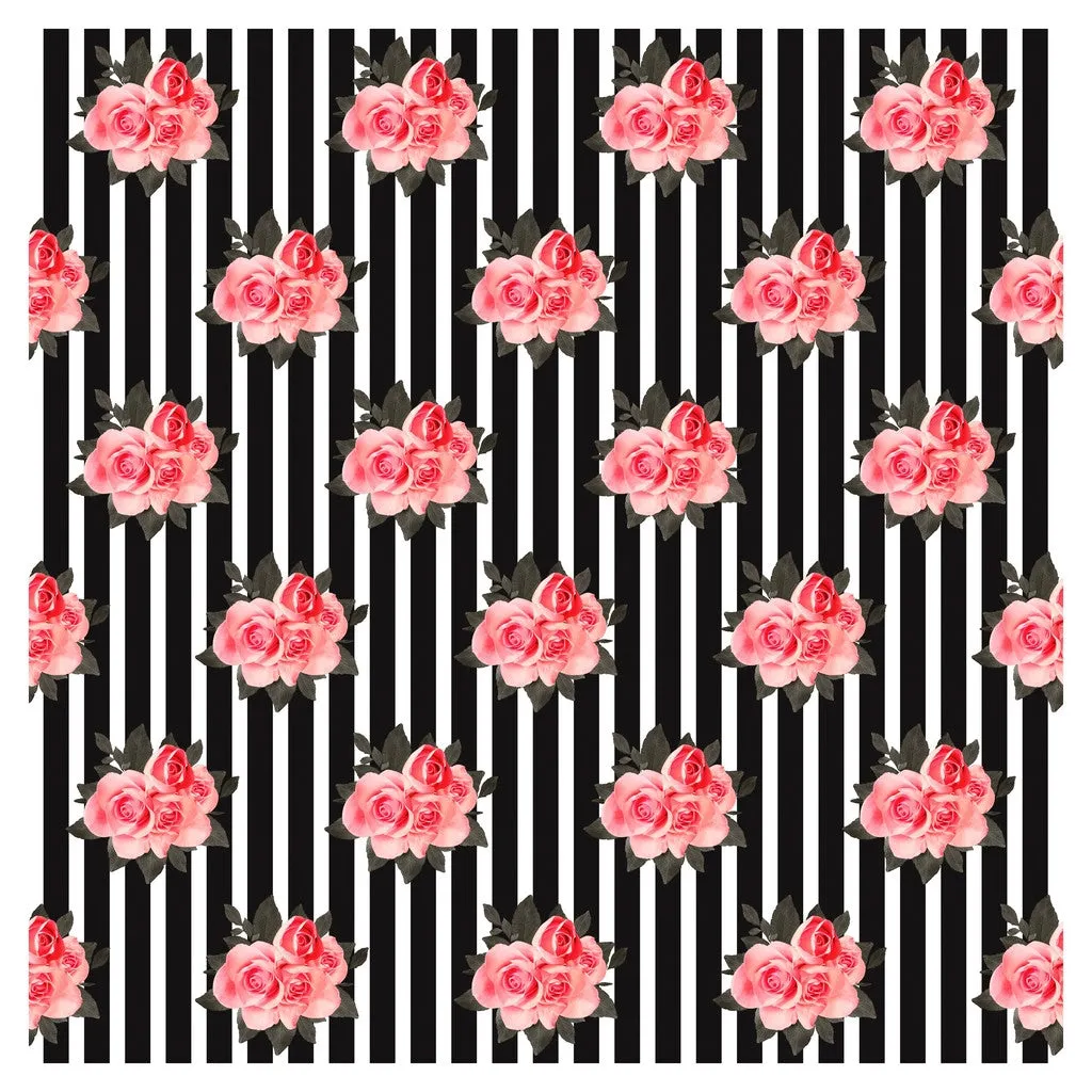 Wedding Golden Roses Heat Transfer Vinyl Sheet