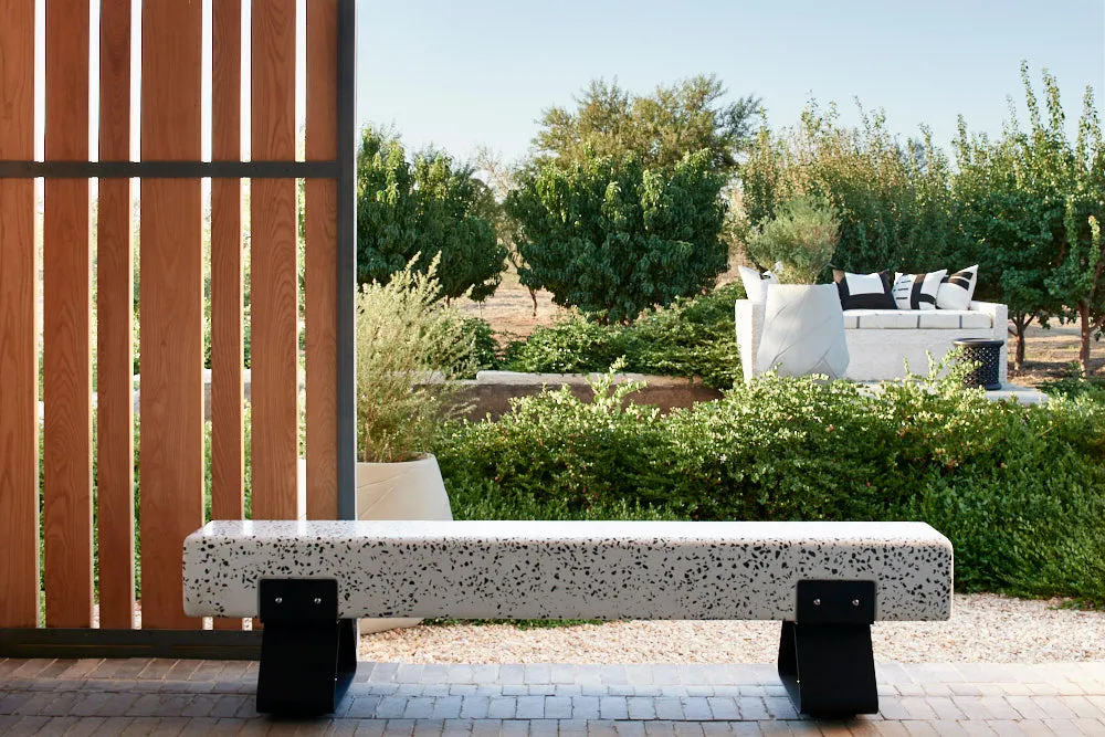 Wiid Terrazzo Bench