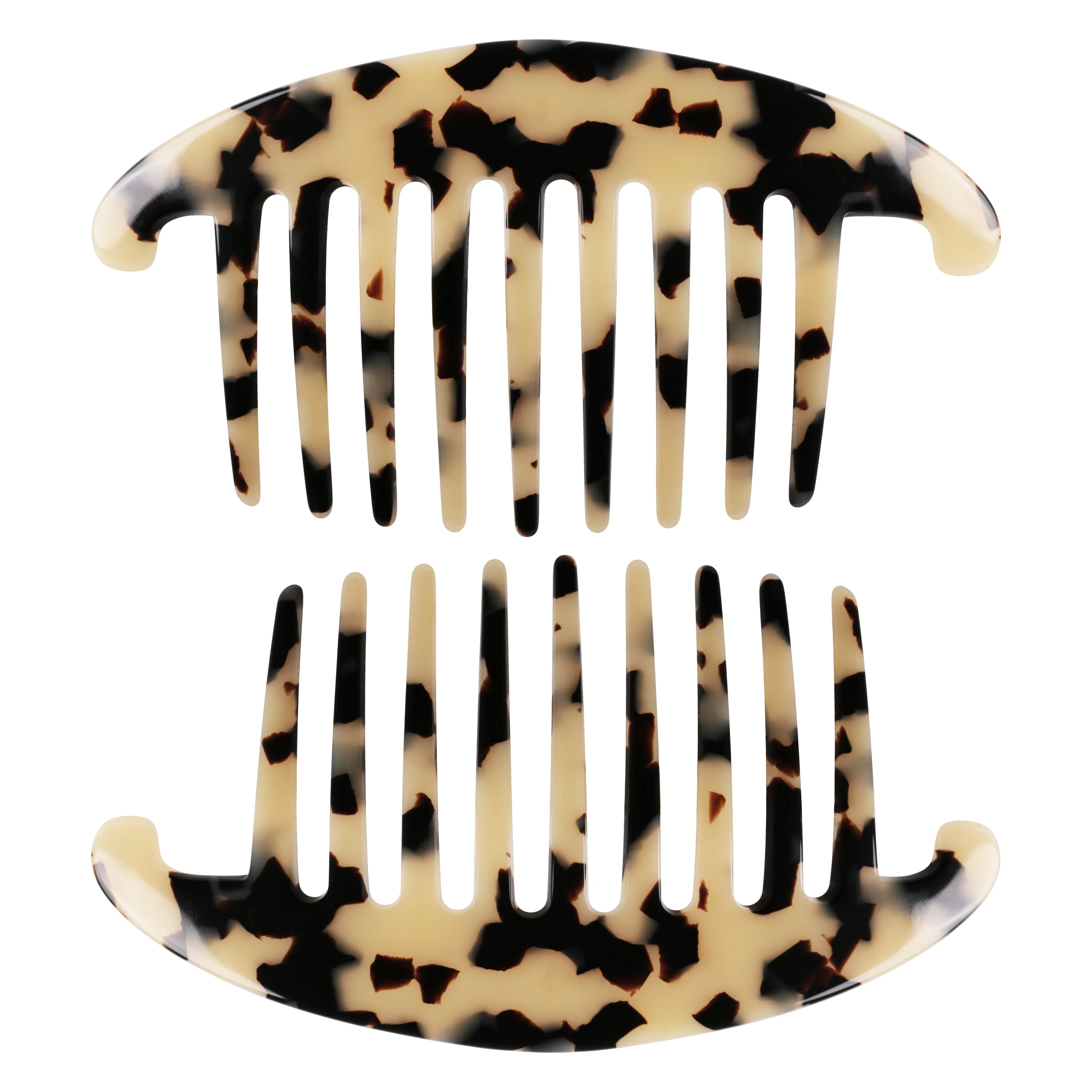 Wing Light Tortoiseshell Interlocking Comb Set