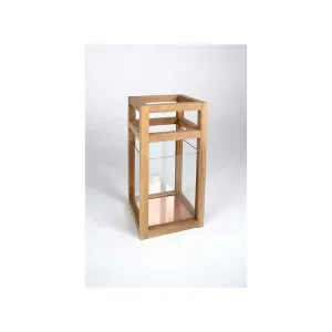 WZ Teak Hurricane Lantern