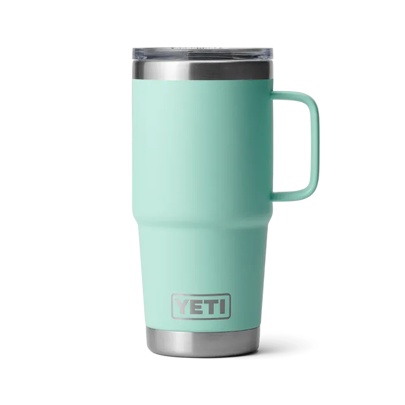 YETI Rambler 20 OZ (591ml) Travel Mug With Stronghold Lid - Seafoam