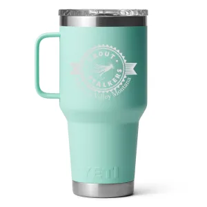 YETI Rambler 30oz Travel Mug MTS Logo Seafoam