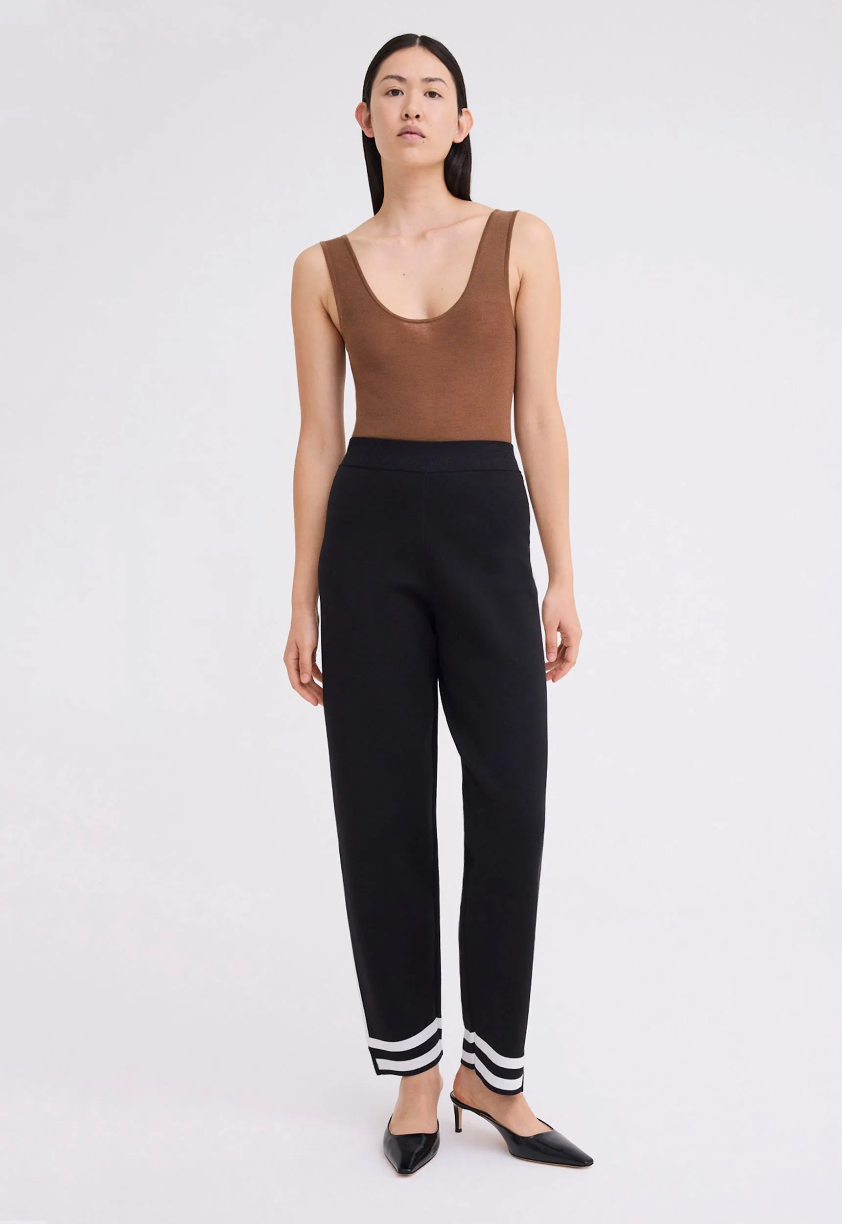 Yoda Merino Wool Bodysuit - Dario Brown