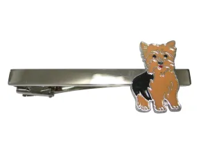Yorkshire Terrier Yorkie Dog Tie Clip
